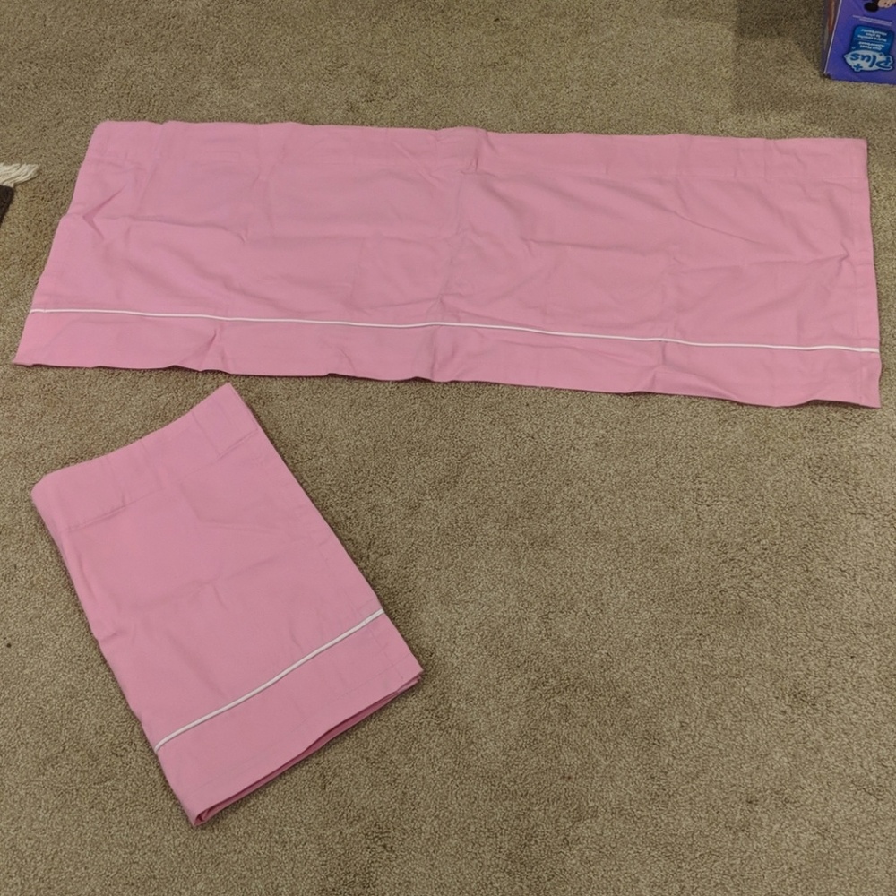 2 pottery barn kids valances. New w/out tags.